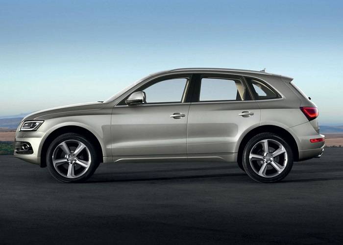 Большинство деталей кузова Audi Q5 являются алюминиевыми