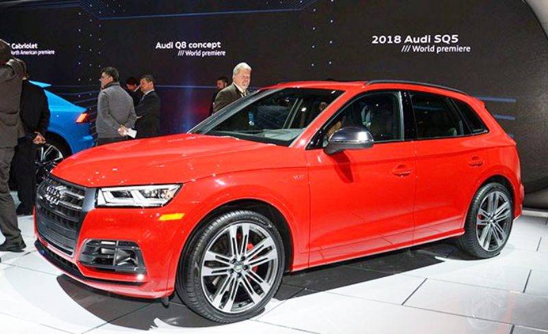 9 января 2017 года на выставке автомобилей в Детройте состоялась премьера Audi SQ5 второго поколения.