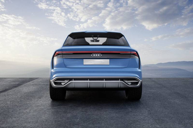 Audi Q8 Concept может привнести некоторые интересные решения в дизайн авто ближайших лет. 