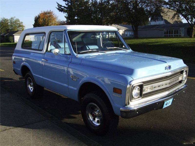 Впервые Chevrolet Blazer был представлен в далёком 1969 году.