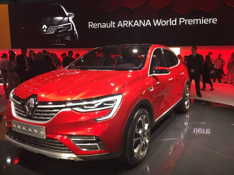 Renault Arkana 2018-2019: какого эксклюзива достойна Россия