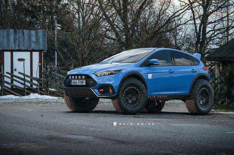 Ford Focus RS 4x4. 