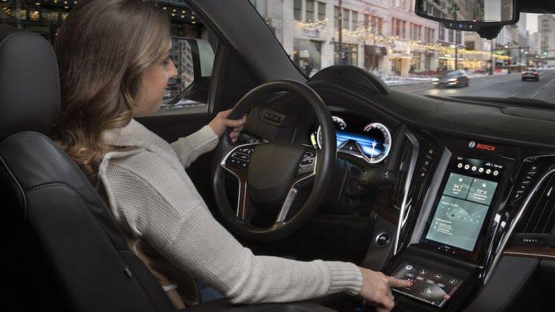 Bosch работает над 3D-дисплеями для водителей