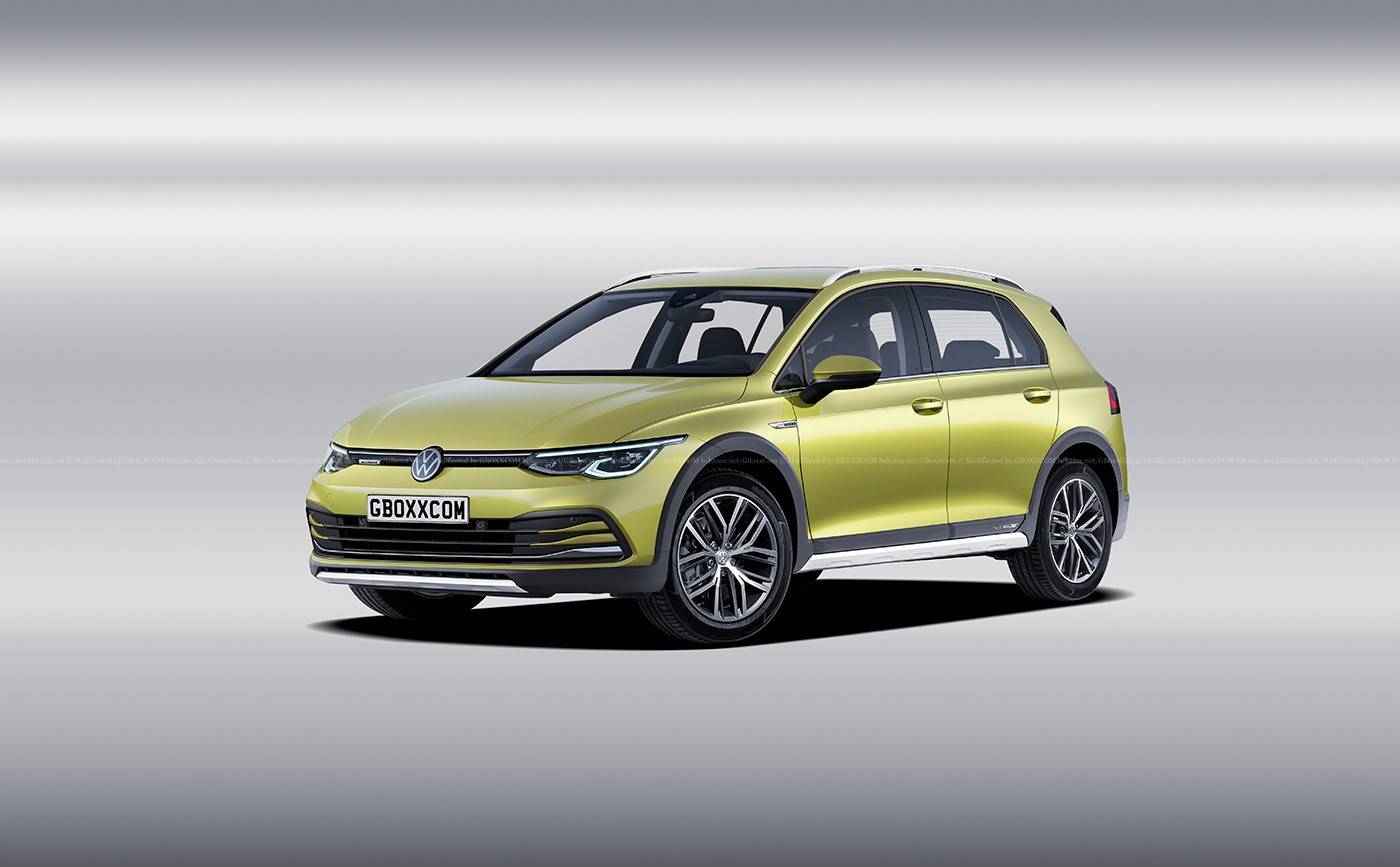 Каким может быть VW Golf нового поколения: cross-версия и трехдверный вариант