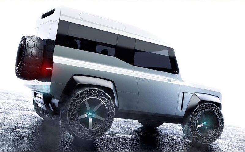 Как сделать Land Rover Defender 2020 футуристичным