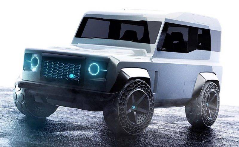 Как сделать Land Rover Defender 2020 футуристичным